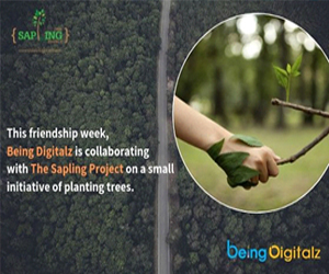 Being Digitalz & The Sapling Project Extend Friendship to Our Green Companions - Being Digitalz
Being Digitalz & The Sapling Project Extend Friendship to Our Green Companions - Being Digitalz