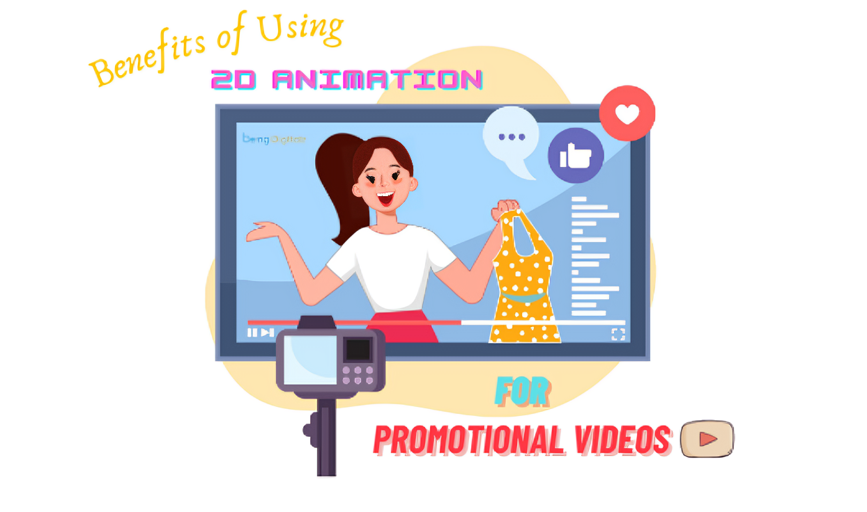 Benefits of Using 2D Animation for Promotional Videos